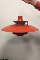 Poul Henningsen for Louis Poulsen Rød pendel PH 5 No. 2 - Danam Antik