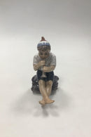 Dahl Jensen Figur Dreng med Trompet No 1218 - Danam Antik
