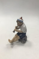 Dahl Jensen Figur Dreng med Trompet No 1218 - Danam Antik