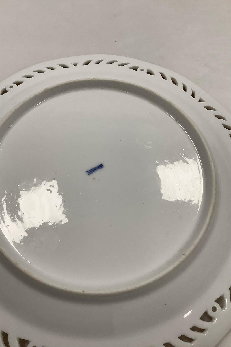 Sæt på 12 Flora Danica Tallerkener No 3584 med Puttier / Engle fra 1850-1870 - Danam Antik