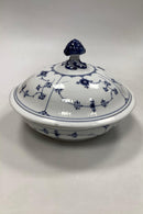 Royal Copenhagen Musselmalet Riflet Skål med låg No 397 - Danam Antik