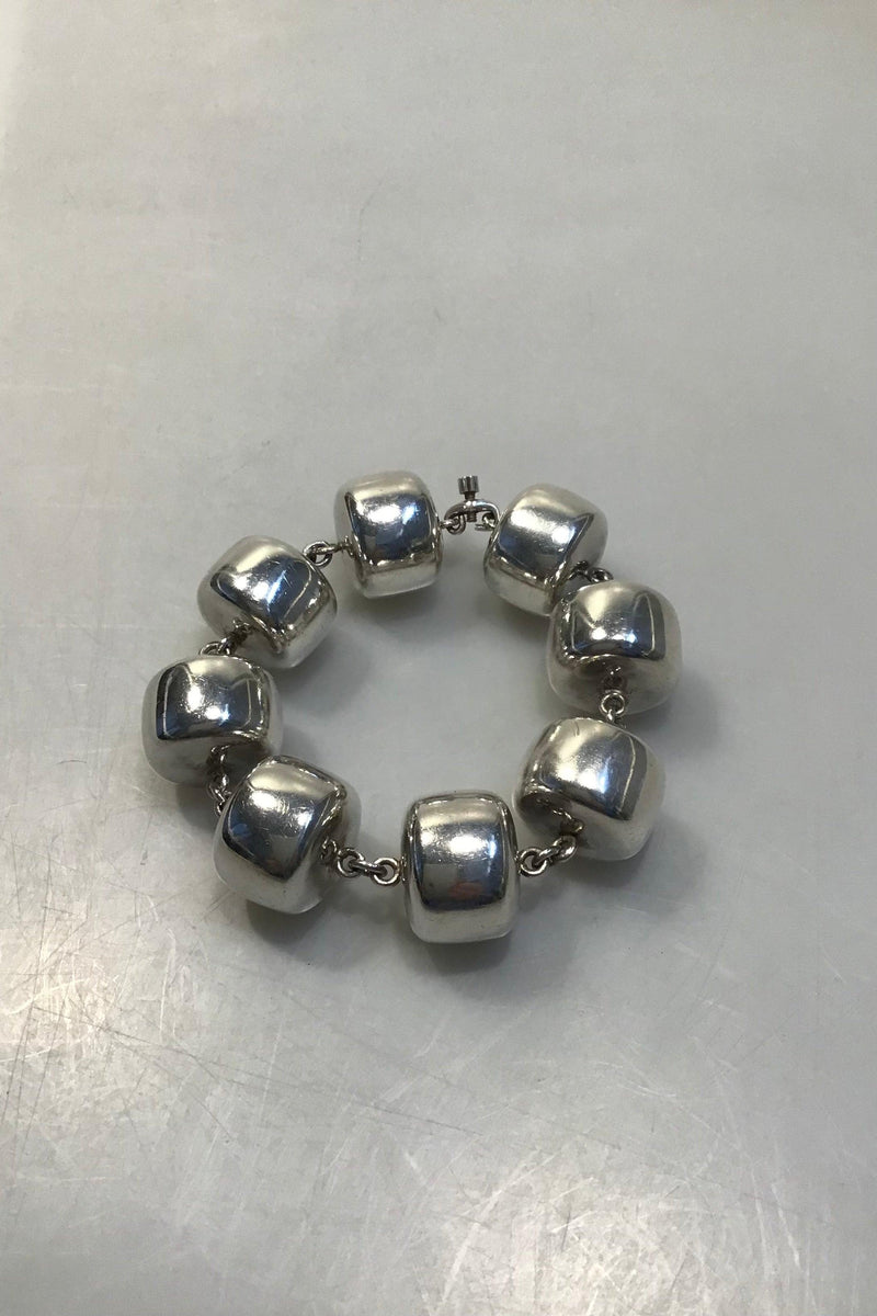 Georg Jensen Sterling Sølv Armbånd No 255 - Danam Antik