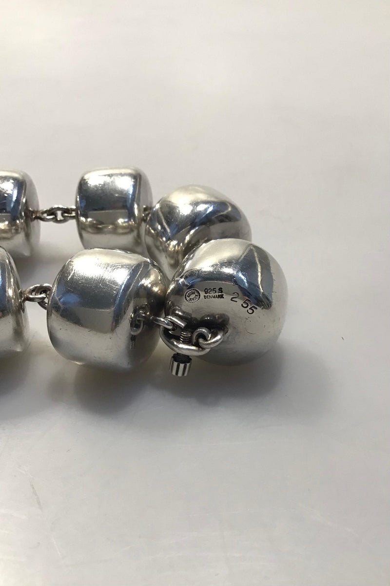 Georg Jensen Sterling Sølv Armbånd No 255 - Danam Antik
