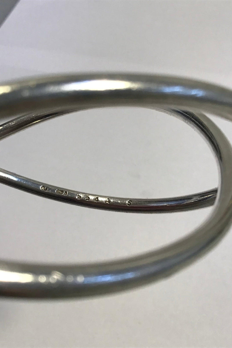 Georg Jensen Sterling Sølv Armbånd Alliance No 554A Størrelse Small - Danam Antik