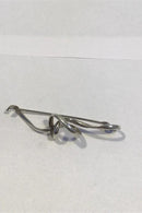 Georg Jensen Sterling Sølv Broche Forget-Me-Knot Torun No 384 - Danam Antik