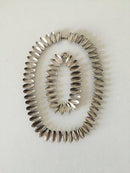 Anton Michelsen Sterling sølv Halskæde og Armbånd designet i Nanna Ditzel Stil - Danam Antik