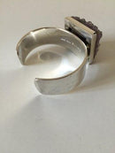 Bent Knudsen Sterling Sølv Armbånd med Ametyst No 173 - Danam Antik