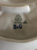 Bing & Grondahl Art Nouveau Inkwell with lid and insert - Danam Antik