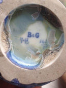 Bing & Grøndahl Art Nouveau Unika Crystal Glasur Vase af Effie Hegermann-Lindencrone fra 1919 - Danam Antik