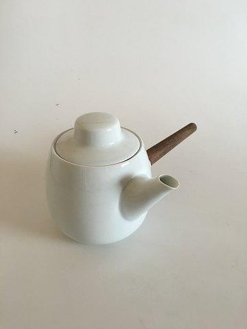 Bing & Grøndahl Henning Koppel Hvid Kaffekande med håndtag No 91A - Danam Antik