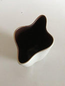 Bing & Grøndahl Stentøjsvase i spændende design. - Danam Antik