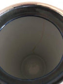 Bing & Grøndahl Unika Vase med Sølv Montering af Lotte Lindahl fra 1913 i løbeglasur - Danam Antik