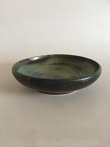 ロッテ リンダール作 Bing & Grondahl Unika Stoneware Bowl No C79