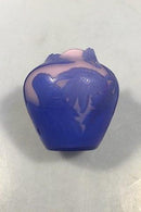 Emile Gallé, Vase rosa matteret glas - Danam Antik