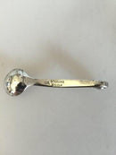 Evald Nielsen Saltkar med ske og peberbøsse i sterling sølv og 830 - Danam Antik