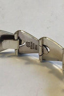 Evald Nielsen Sterling Sølv Armlænke - Danam Antik