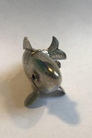 Fiskeformet hovedvandsæg af sølv - Danam Antik