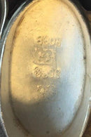 Fiskeformet hovedvandsæg af sølv - Danam Antik