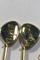 Georg Jensen 18K Guld Ørestikker No 1445 - Danam Antik
