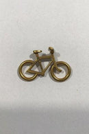 Georg Jensen forgyldt Messing Herrecykel Vedhæng No 5215 - Danam Antik