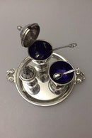Georg Jensen Konge Sterling Sølv Cruet Sæt No 741 - Danam Antik