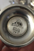 Georg Jensen Konge Sterling Sølv Cruet Sæt No 741 - Danam Antik