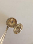 Georg Jensen Konge Sterling Sølv Tea Kugle - Danam Antik