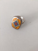 Georg Jensen Naja Salto Sterling Sølv og Emalje Ring - Danam Antik