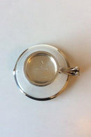 Georg Jensen Pyramide Sterling Sølv Sukkerskål og Flødekande No 600B - Danam Antik