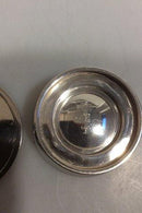 Georg Jensen Pyramide Sterling Sølv thesi og thesiholder No 600A - Danam Antik