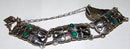 Georg Jensen Sølv Armbånd med Grønne Sten fra 1904-1908 - Danam Antik