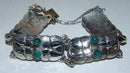 Georg Jensen Sølv Armbånd med Grønne Sten fra 1904-1908 - Danam Antik