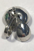 Georg Jensen Sølv Saltkar med ske No 110 - Danam Antik