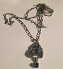 Georg Jensen Sølv Vedhæng med Lapis lazuli No 12 gammelt - Danam Antik