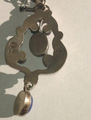 Georg Jensen Sølv Vedhæng med Lapis lazuli No 12 gammelt - Danam Antik