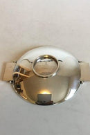 Georg Jensen Sterling Silver Flad Skål Rune No 876 - Danam Antik