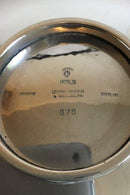 Georg Jensen Sterling Silver Flad Skål Rune No 876 - Danam Antik