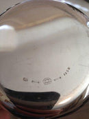 Georg Jensen Sterling Silver Henning Koppel Blå Emalje skål No 1158 - Danam Antik