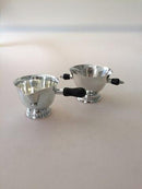 Georg Jensen Sterling Sølv Flødekande og sukkerskål No 41 og 41A - Danam Antik