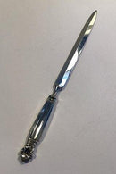 Georg Jensen Sterling Sølv Konge Brevkniv - Danam Antik