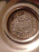 Georg Jensen Sterling Sølv Lysestager No 598 - Danam Antik