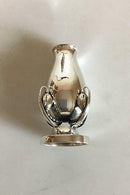 Georg Jensen Sterling Sølv Magnolia Salt og Peber sæt No 2B - Danam Antik