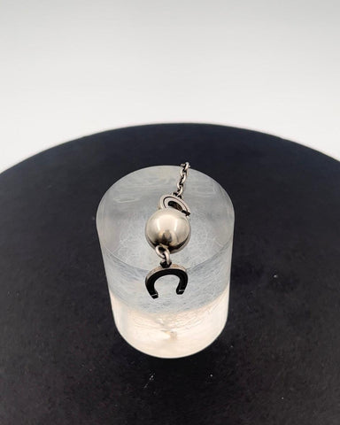 Georg Jensen Sterling Sølv Nøglering(kæde) No 46