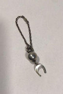 Georg Jensen Sterling Sølv Nøglering(kæde) No 46 - Danam Antik