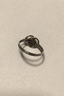 Georg Jensen Sterling Sølv Ring No 5 Sølvsten - Danam Antik