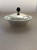 Georg Jensen Sterling Sølv Skål med låg No 290A - Danam Antik