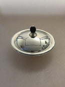 Georg Jensen Sterling Sølv Skål med låg No 290A - Danam Antik