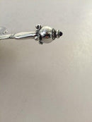 Grann & Laglye Sølv Teholder Ornamenteret med en Ametyst - Danam Antik