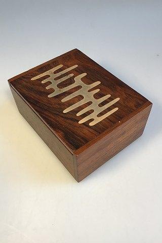 ハンセン ローズウッド ボックス シルバーインレイ