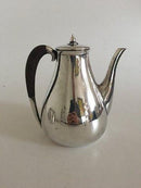 Hans Hansen Sterling Sølv Kaffesæt Karl Gustav Hansen - Danam Antik